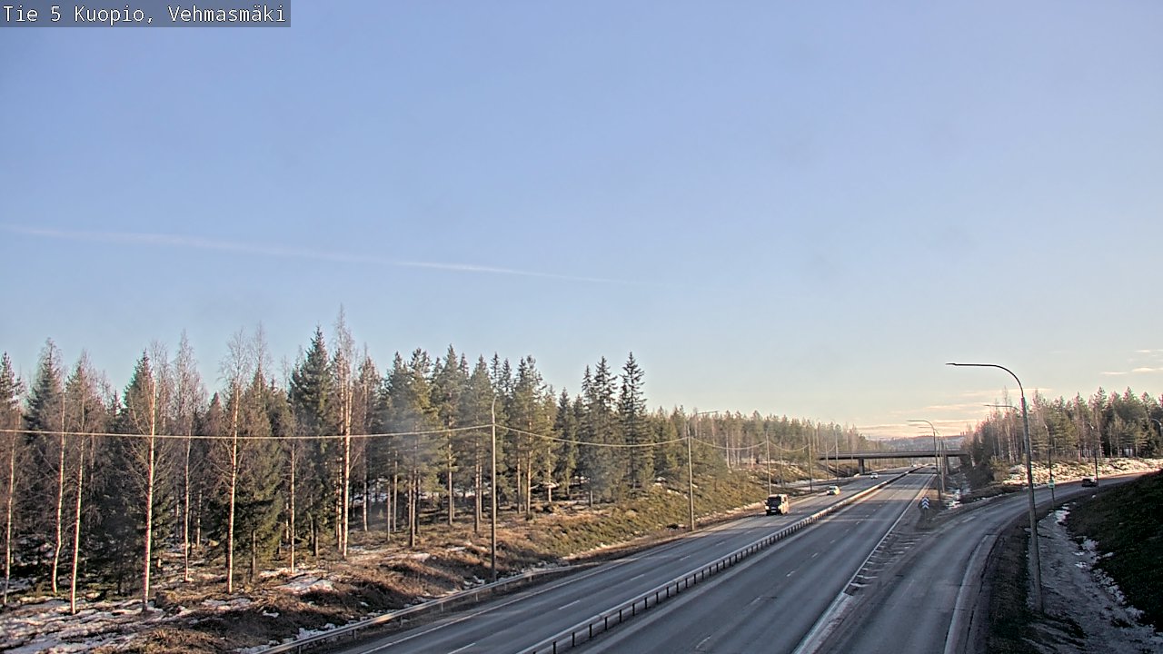 Kelikamerat Kuva Tie 5 Kuopio, Vehmasmäki, Kuopio, Pohjois-Savo