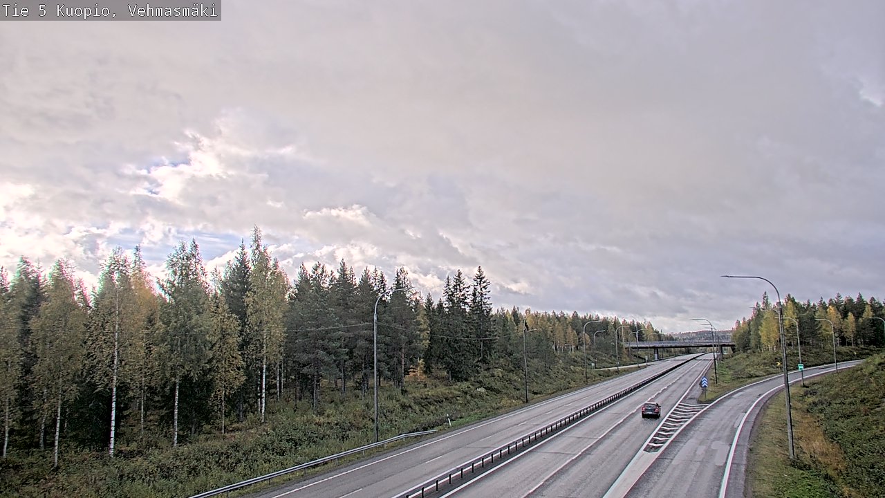 Kelikamerat Kuva Tie 5 Kuopio, Vehmasmäki, Kuopio, Pohjois-Savo