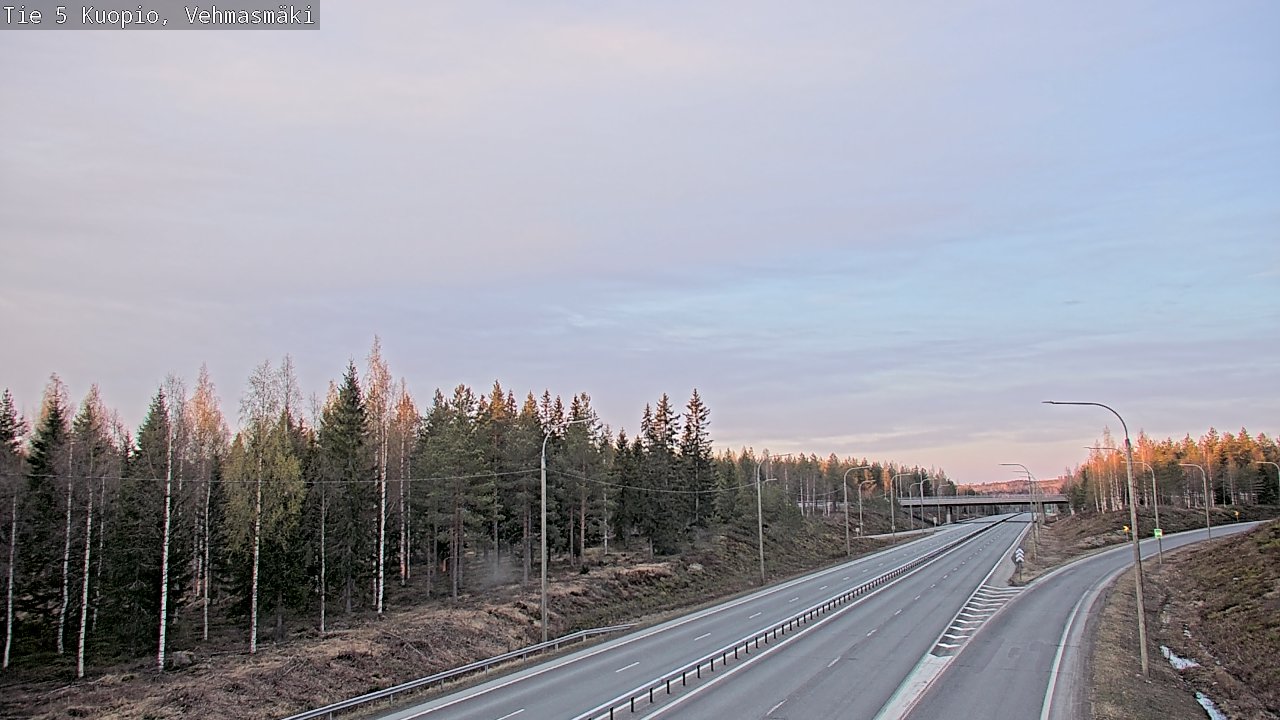 Kelikamerat Kuva Tie 5 Kuopio, Vehmasmäki, Kuopio, Pohjois-Savo