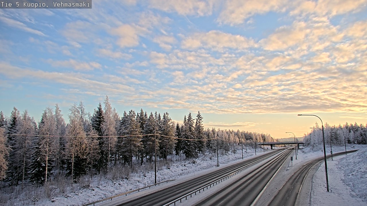 Kelikamerat Kuva Tie 5 Kuopio, Vehmasmäki, Kuopio, Pohjois-Savo