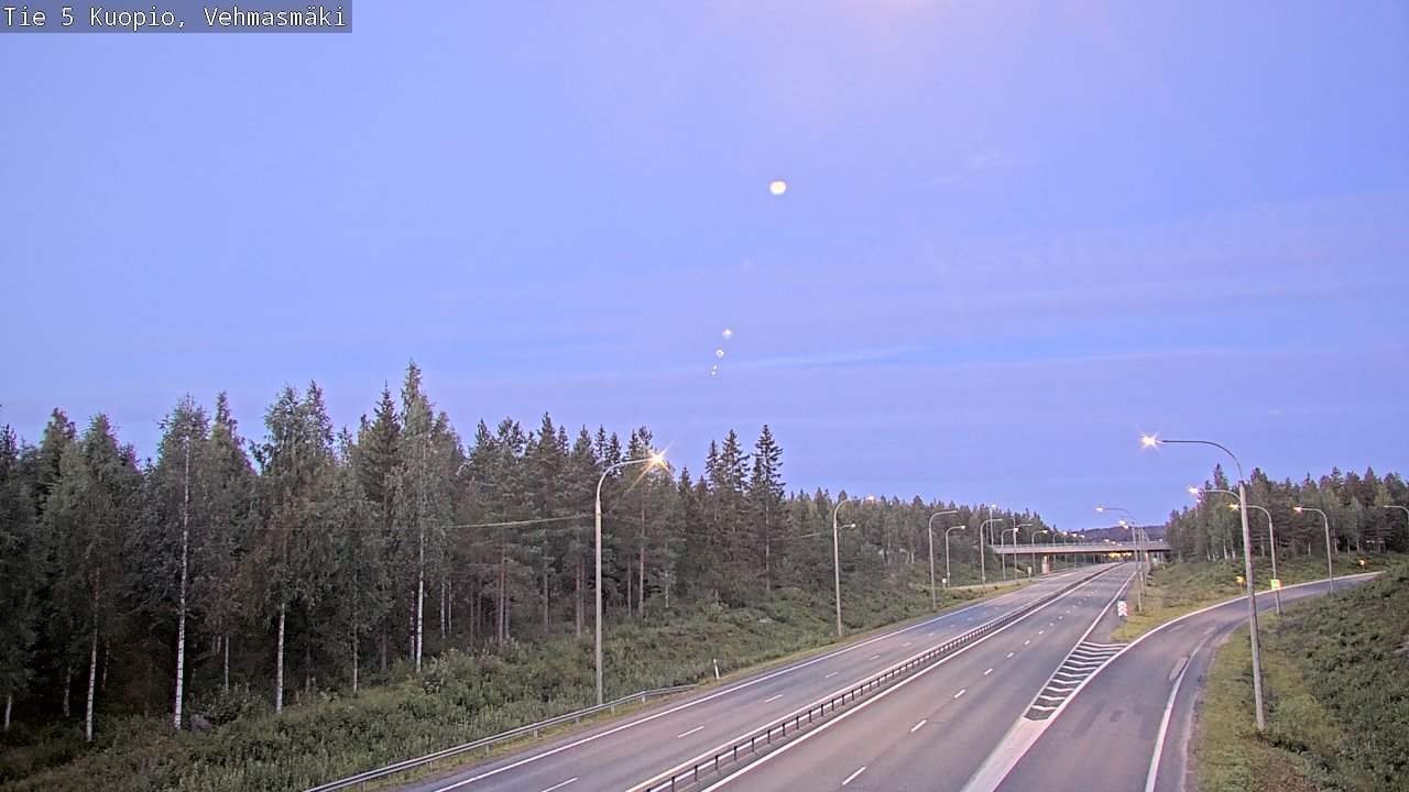 Kelikamerat Kuva Tie 5 Kuopio, Vehmasmäki, Kuopio, Pohjois-Savo