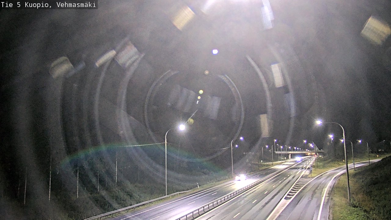 Weather Camera Image Road 5 Kuopio, Vehmasmäki, Kuopio, Pohjois-Savo