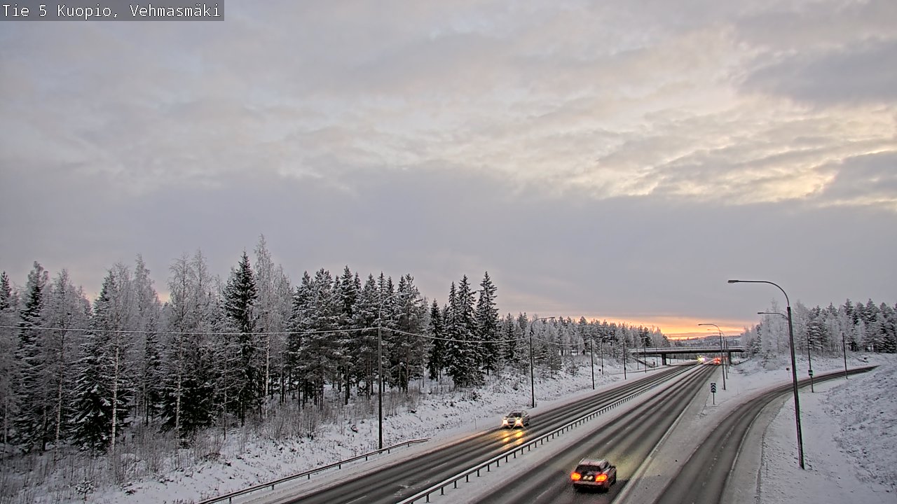 Kelikamerat Kuva Tie 5 Kuopio, Vehmasmäki, Kuopio, Pohjois-Savo