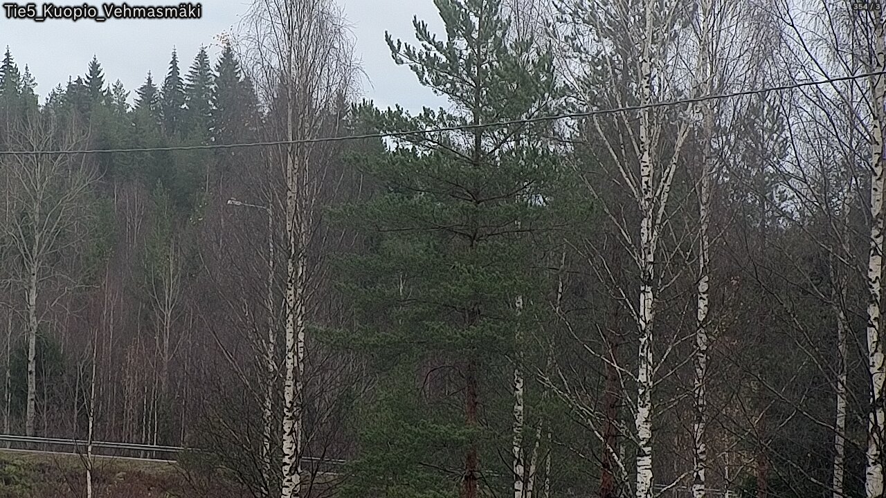 Weather Camera Image Väg 5 Kuopio, Vehmasmäki, Kuopio, Pohjois-Savo