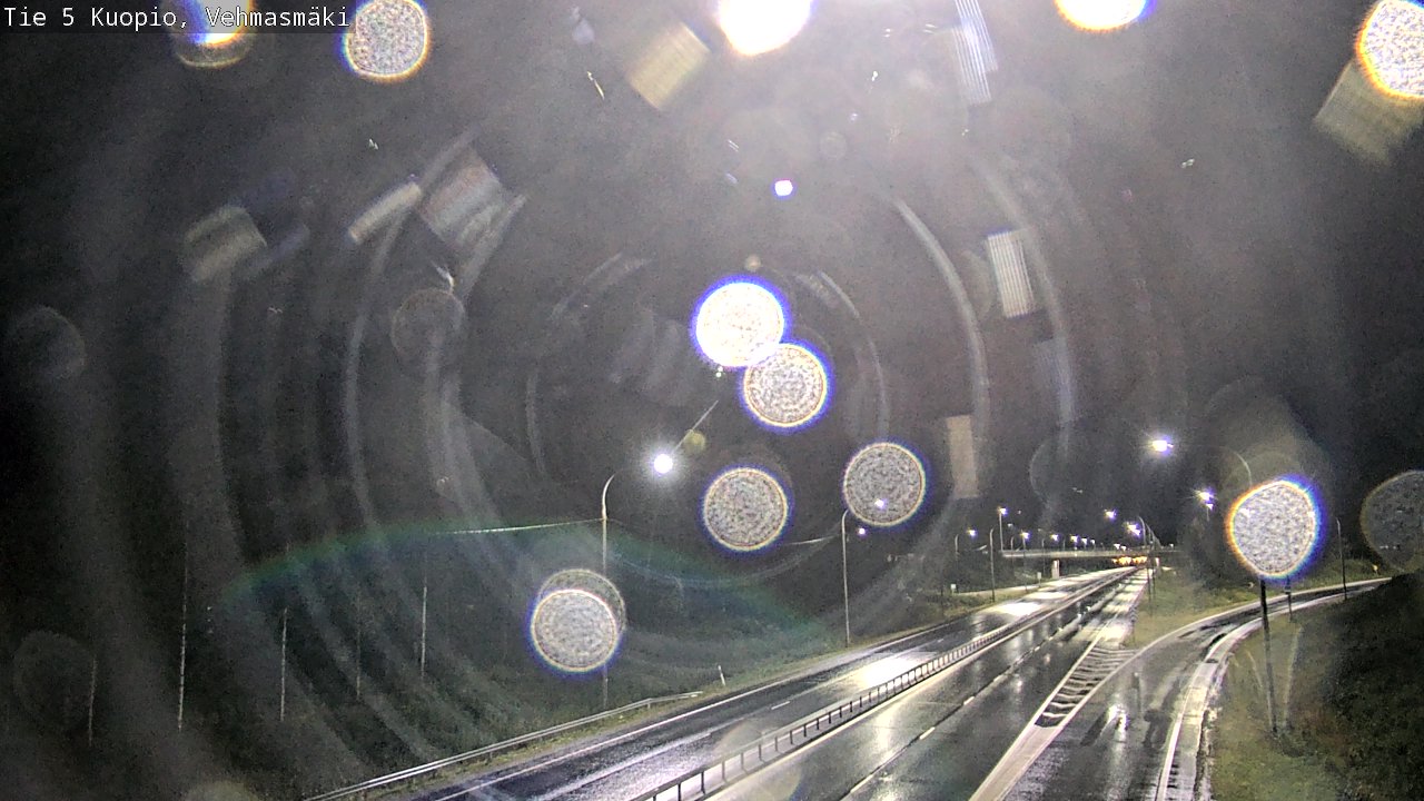 Weather Camera Image Road 5 Kuopio, Vehmasmäki, Kuopio, Pohjois-Savo