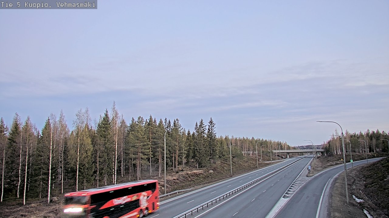 Kelikamerat Kuva Tie 5 Kuopio, Vehmasmäki, Kuopio, Pohjois-Savo