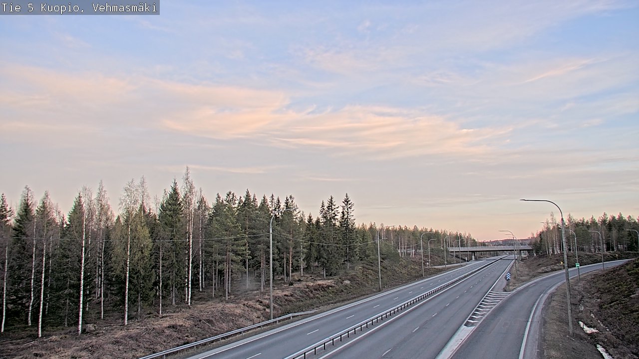 Kelikamerat Kuva Tie 5 Kuopio, Vehmasmäki, Kuopio, Pohjois-Savo