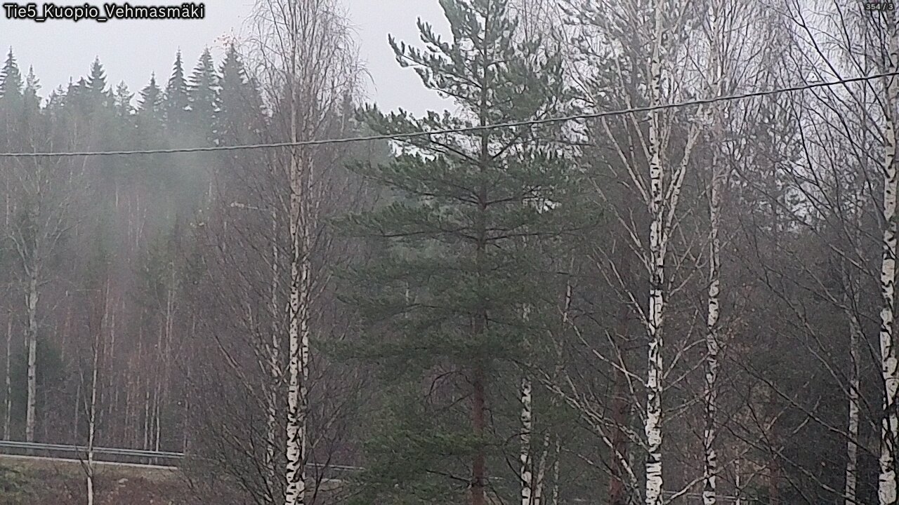 Weather Camera Image Väg 5 Kuopio, Vehmasmäki, Kuopio, Pohjois-Savo
