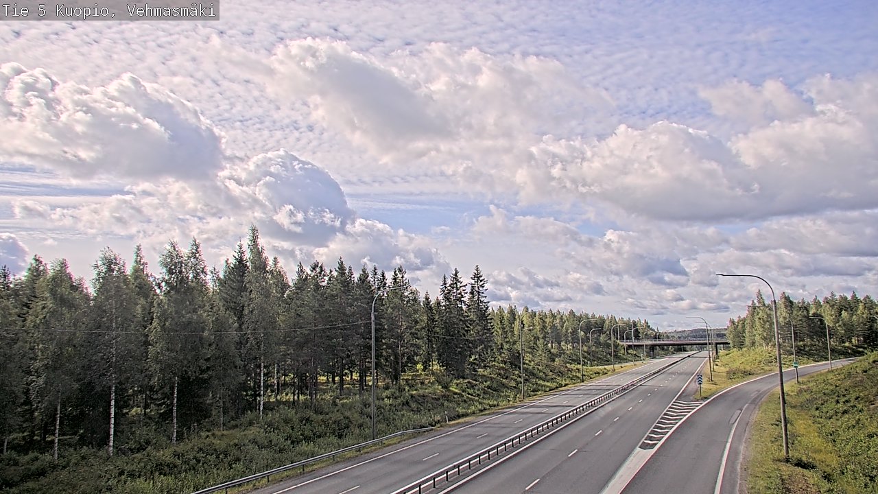 Kelikamerat Kuva Tie 5 Kuopio, Vehmasmäki, Kuopio, Pohjois-Savo