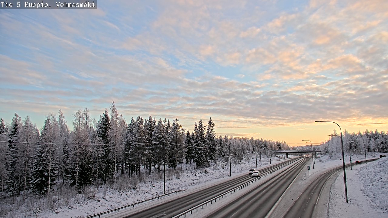 Kelikamerat Kuva Tie 5 Kuopio, Vehmasmäki, Kuopio, Pohjois-Savo