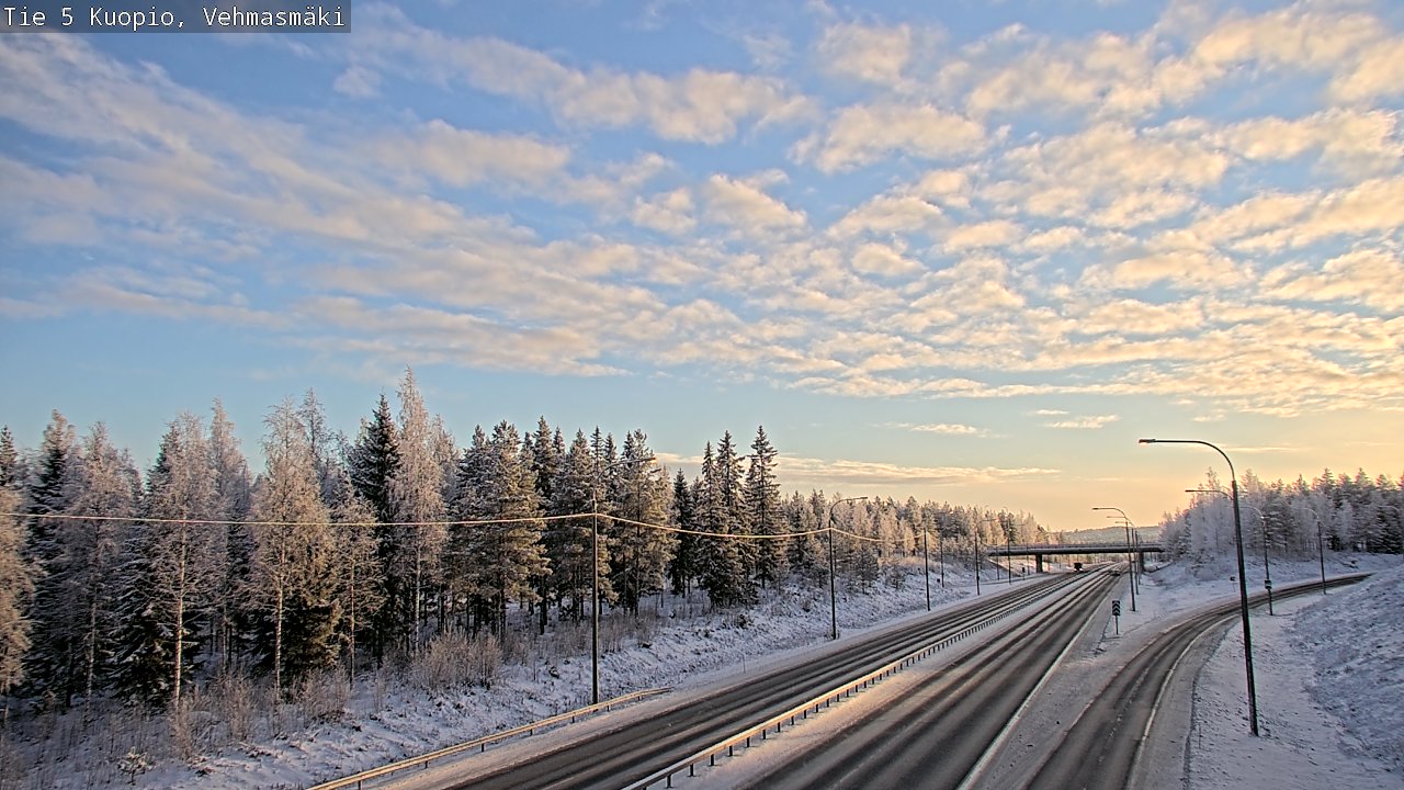 Kelikamerat Kuva Tie 5 Kuopio, Vehmasmäki, Kuopio, Pohjois-Savo