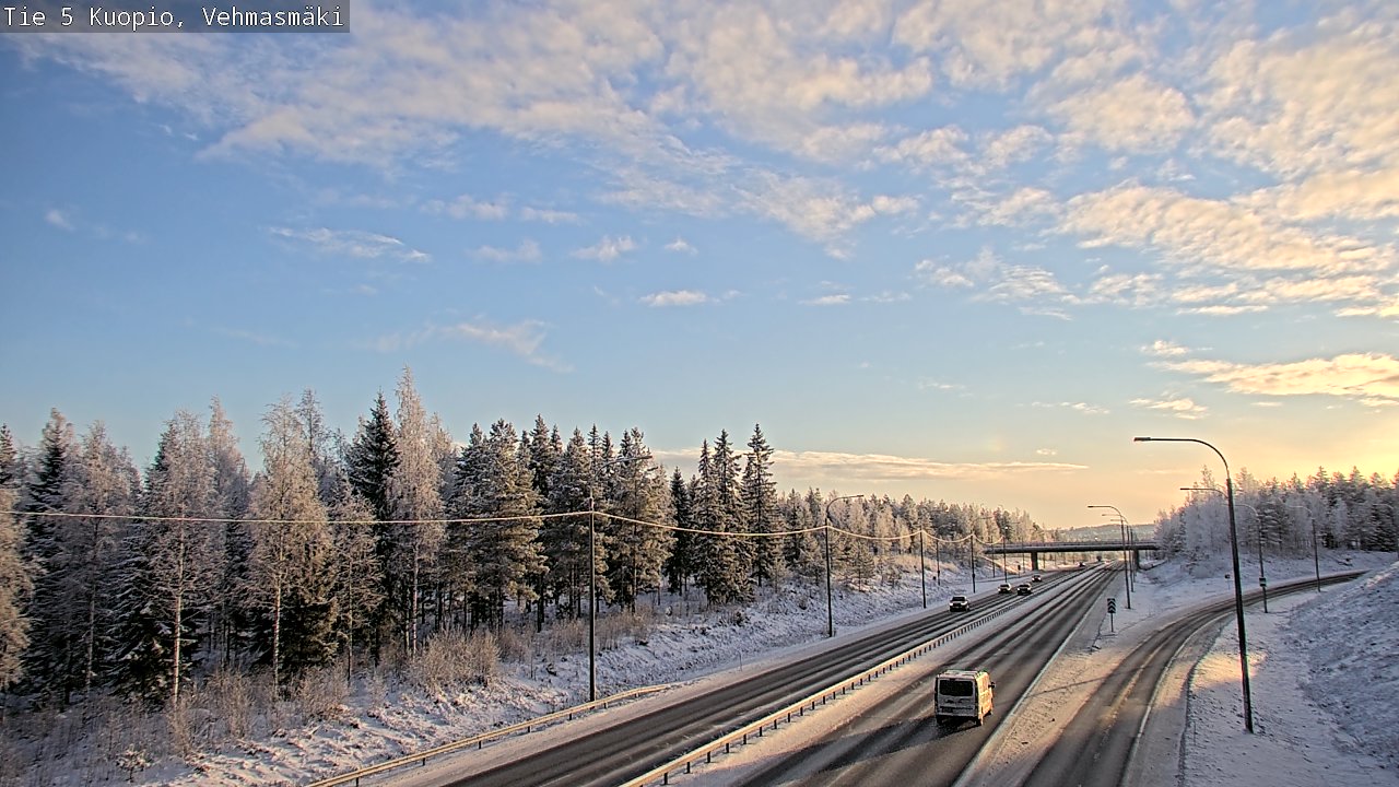 Kelikamerat Kuva Tie 5 Kuopio, Vehmasmäki, Kuopio, Pohjois-Savo