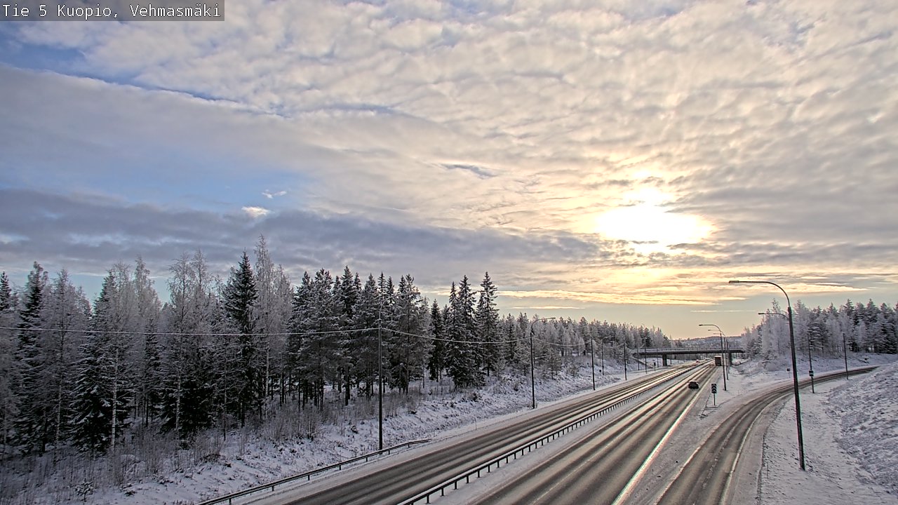 Kelikamerat Kuva Tie 5 Kuopio, Vehmasmäki, Kuopio, Pohjois-Savo