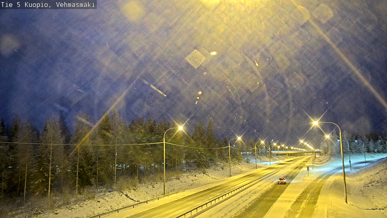 Kelikamerat Kuva Tie 5 Kuopio, Vehmasmäki, Kuopio, Pohjois-Savo