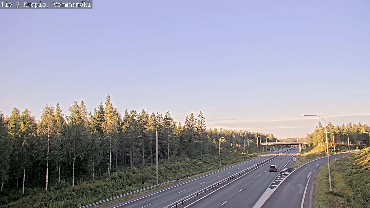 Kelikamerat Kuva Tie 5 Kuopio, Vehmasmäki, Kuopio, Pohjois-Savo