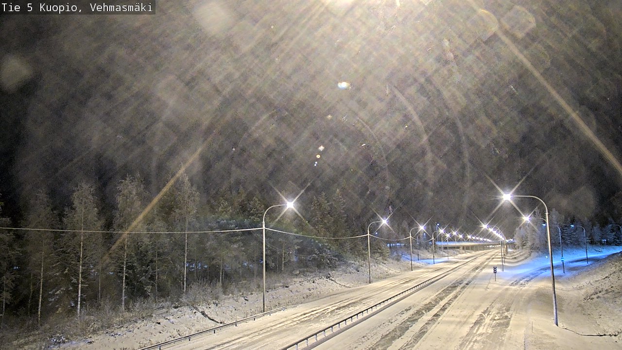 Kelikamerat Kuva Tie 5 Kuopio, Vehmasmäki, Kuopio, Pohjois-Savo