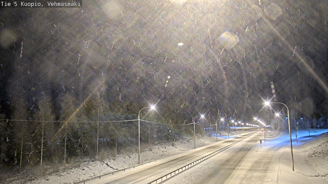 Kelikamerat Kuva Tie 5 Kuopio, Vehmasmäki, Kuopio, Pohjois-Savo
