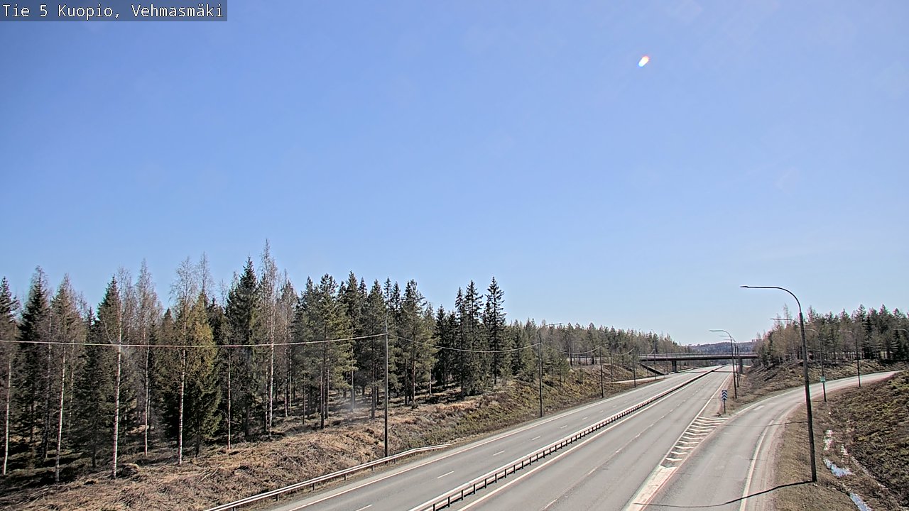 Kelikamerat Kuva Tie 5 Kuopio, Vehmasmäki, Kuopio, Pohjois-Savo