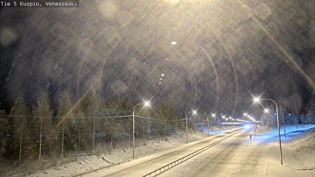 Kelikamerat Kuva Tie 5 Kuopio, Vehmasmäki, Kuopio, Pohjois-Savo
