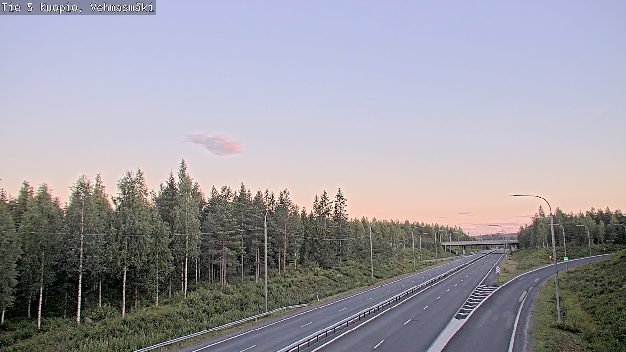 Kelikamerat Kuva Tie 5 Kuopio, Vehmasmäki, Kuopio, Pohjois-Savo