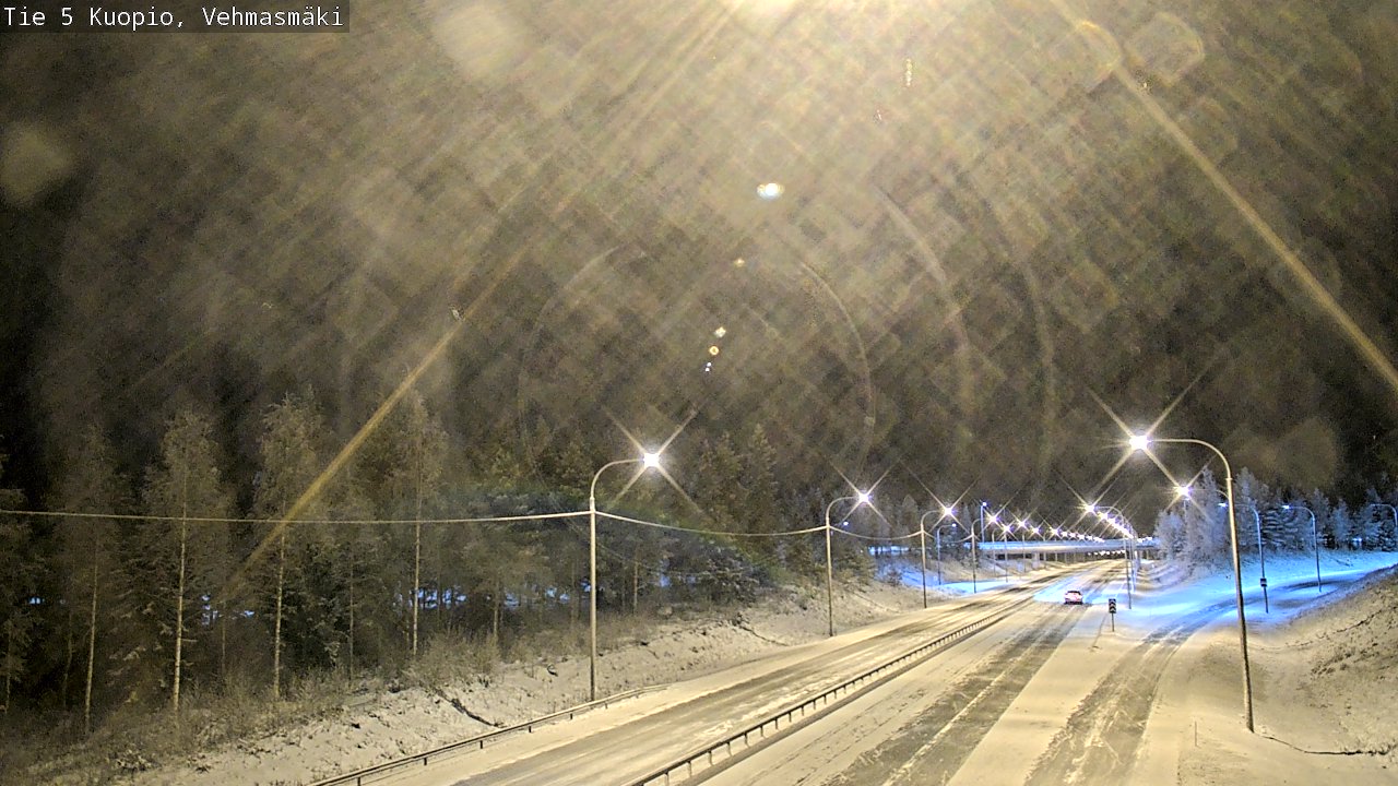 Kelikamerat Kuva Tie 5 Kuopio, Vehmasmäki, Kuopio, Pohjois-Savo