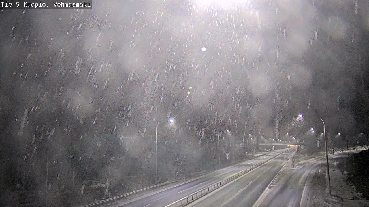 Kelikamerat Kuva Tie 5 Kuopio, Vehmasmäki, Kuopio, Pohjois-Savo