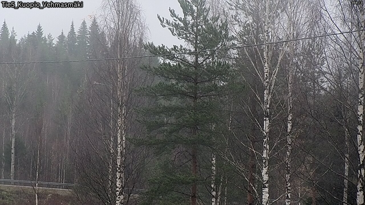 Weather Camera Image Väg 5 Kuopio, Vehmasmäki, Kuopio, Pohjois-Savo