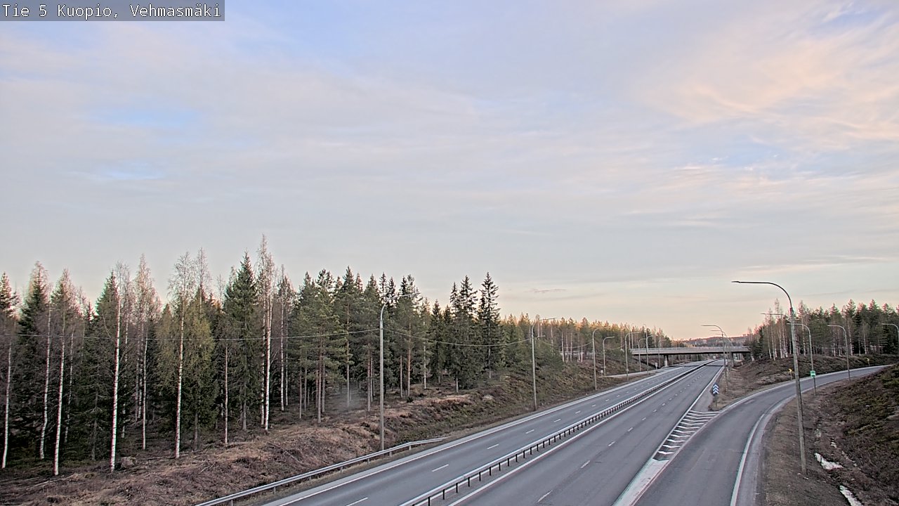 Kelikamerat Kuva Tie 5 Kuopio, Vehmasmäki, Kuopio, Pohjois-Savo