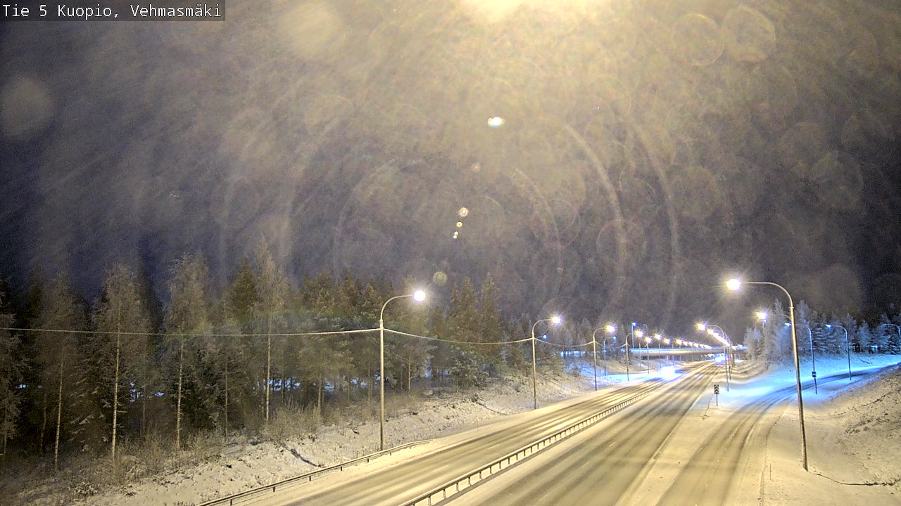 Kelikamerat Kuva Tie 5 Kuopio, Vehmasmäki, Kuopio, Pohjois-Savo