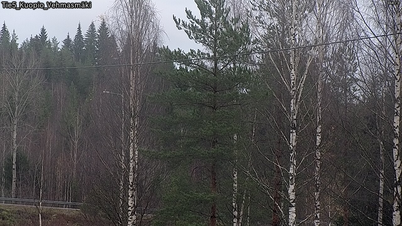 Weather Camera Image Väg 5 Kuopio, Vehmasmäki, Kuopio, Pohjois-Savo