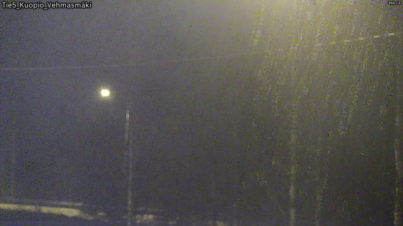 Weather Camera Image Väg 5 Kuopio, Vehmasmäki, Kuopio, Pohjois-Savo