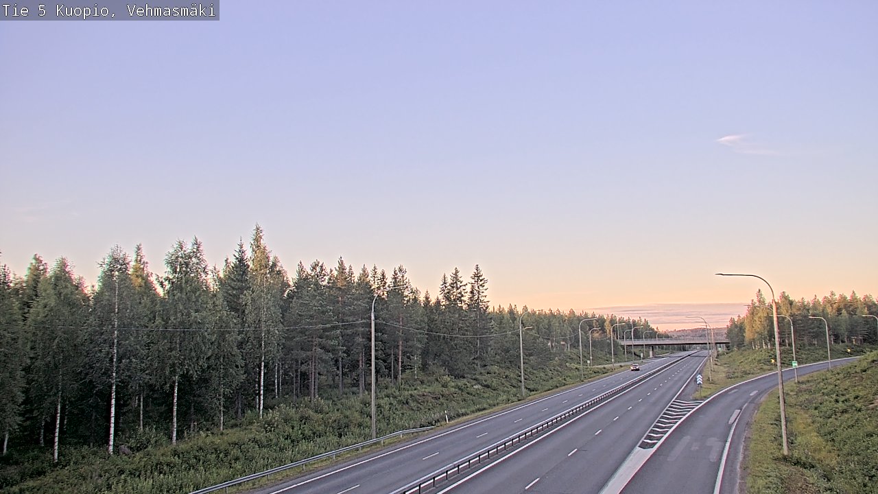 Kelikamerat Kuva Tie 5 Kuopio, Vehmasmäki, Kuopio, Pohjois-Savo