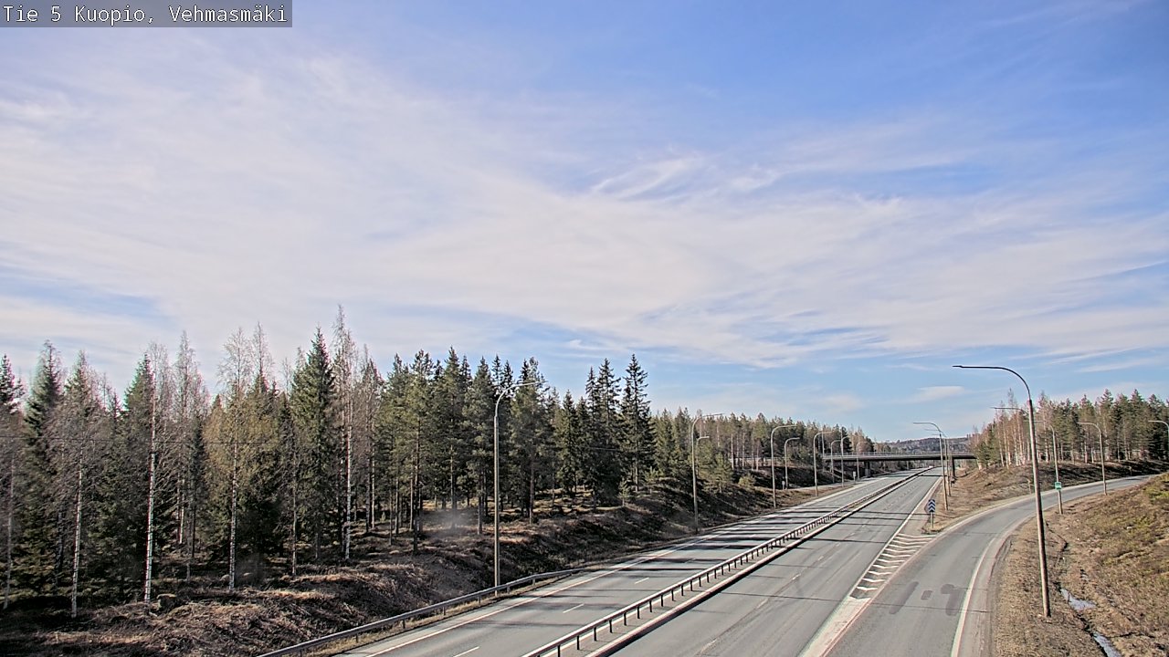 Kelikamerat Kuva Tie 5 Kuopio, Vehmasmäki, Kuopio, Pohjois-Savo