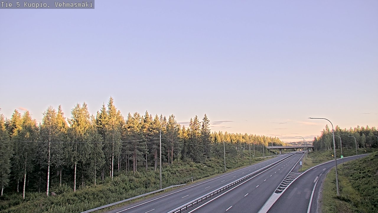 Kelikamerat Kuva Tie 5 Kuopio, Vehmasmäki, Kuopio, Pohjois-Savo