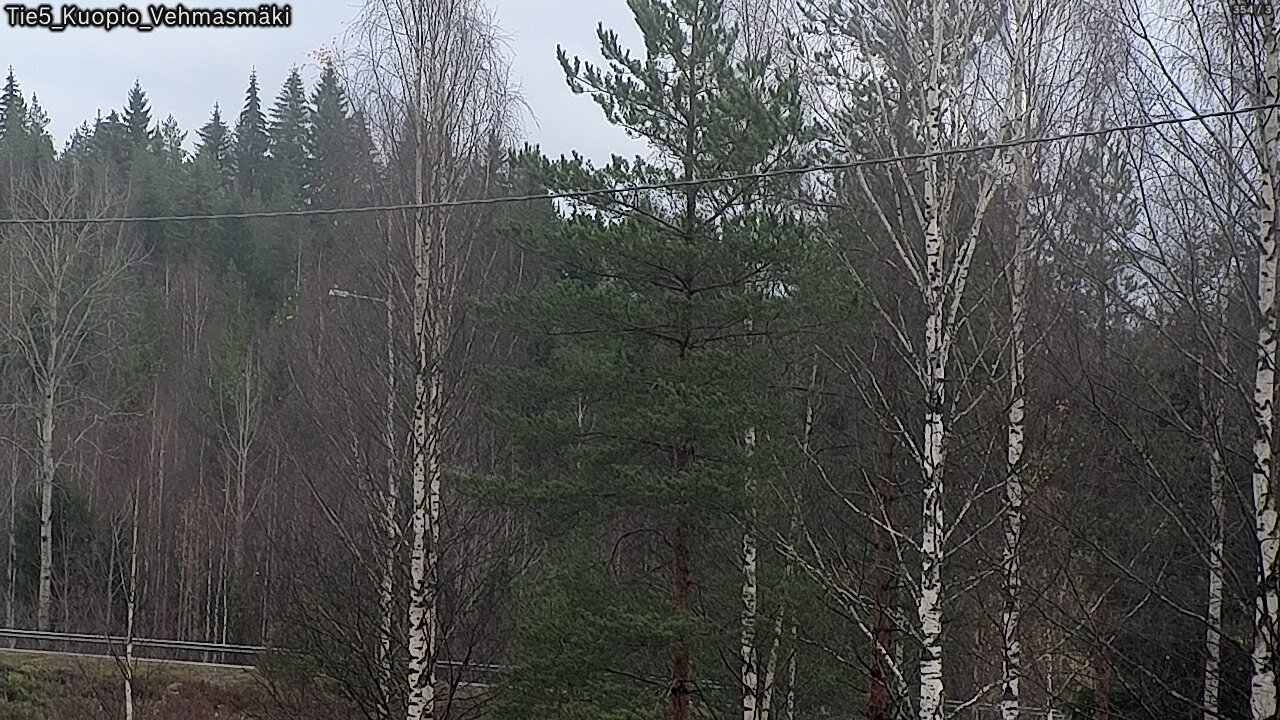 Weather Camera Image Väg 5 Kuopio, Vehmasmäki, Kuopio, Pohjois-Savo