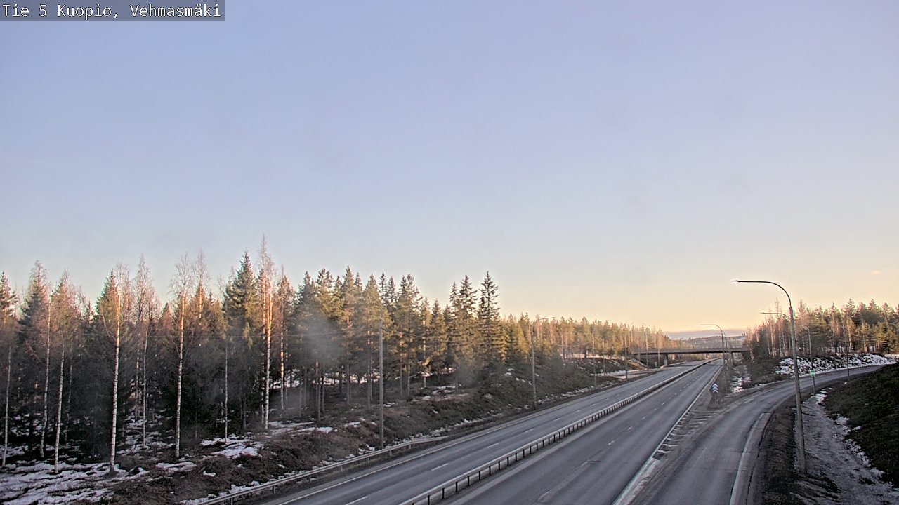 Kelikamerat Kuva Tie 5 Kuopio, Vehmasmäki, Kuopio, Pohjois-Savo