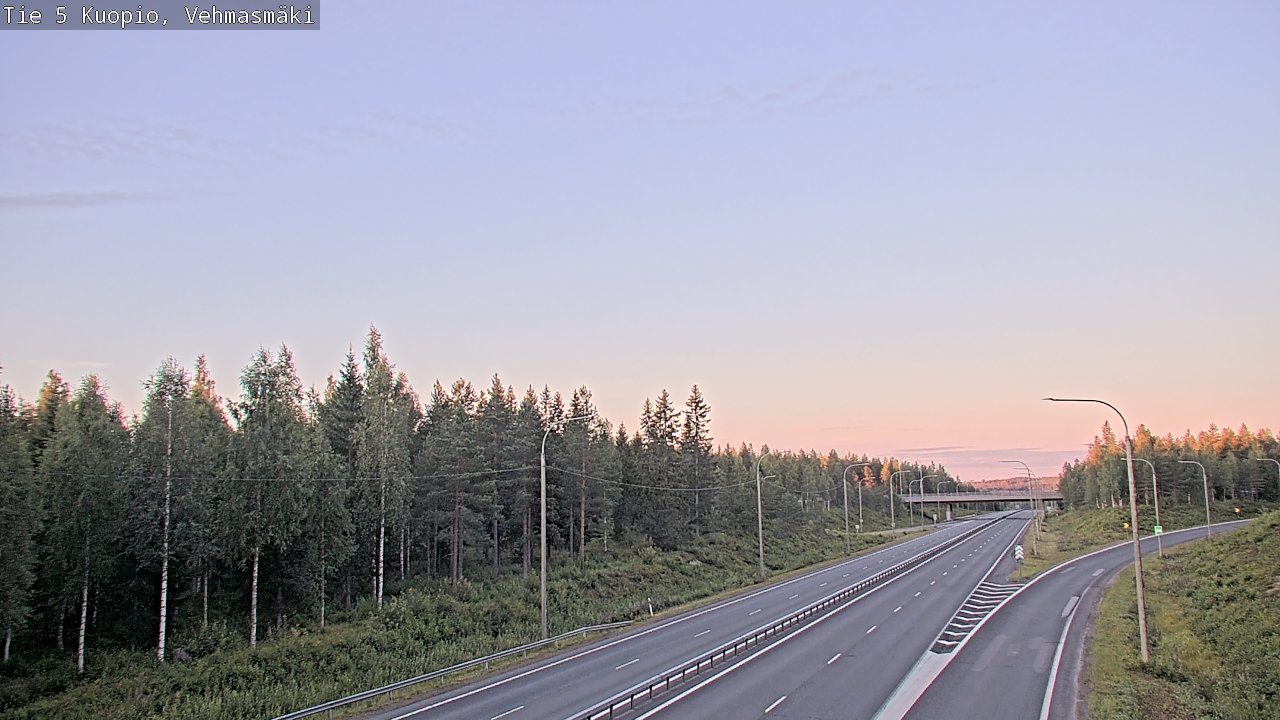 Kelikamerat Kuva Tie 5 Kuopio, Vehmasmäki, Kuopio, Pohjois-Savo