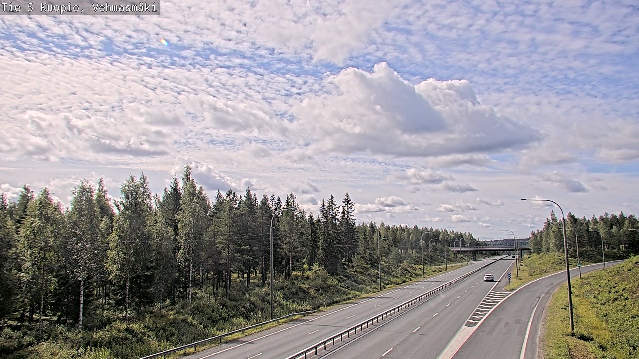Kelikamerat Kuva Tie 5 Kuopio, Vehmasmäki, Kuopio, Pohjois-Savo