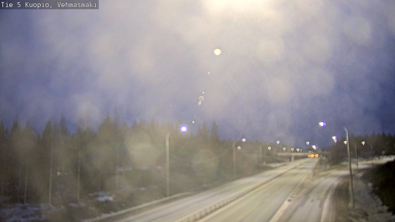 Kelikamerat Kuva Tie 5 Kuopio, Vehmasmäki, Kuopio, Pohjois-Savo