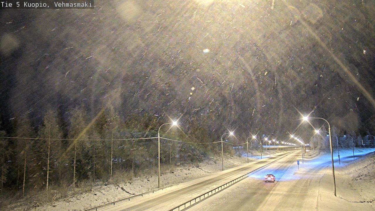 Kelikamerat Kuva Tie 5 Kuopio, Vehmasmäki, Kuopio, Pohjois-Savo