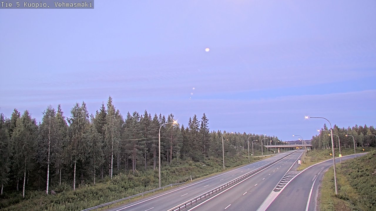 Kelikamerat Kuva Tie 5 Kuopio, Vehmasmäki, Kuopio, Pohjois-Savo