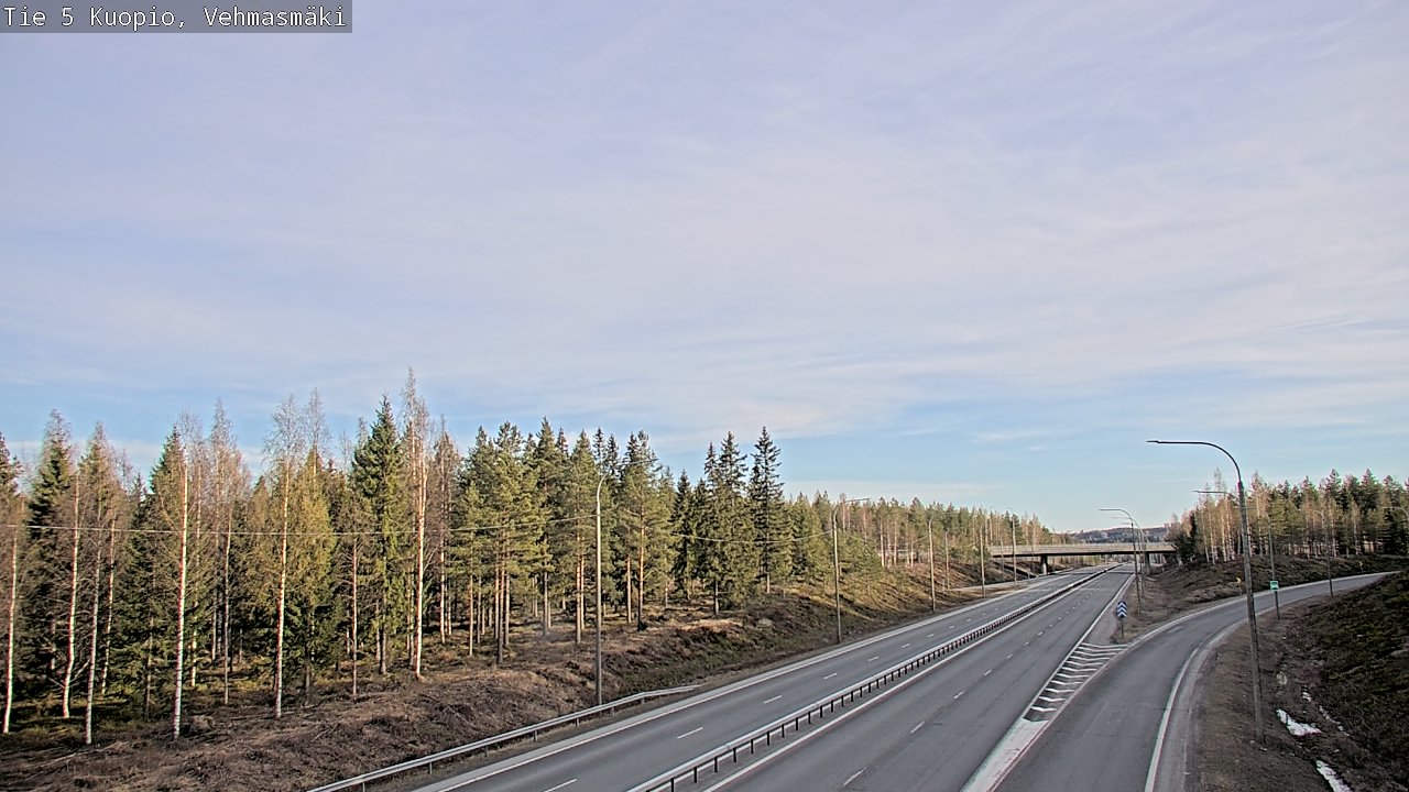 Kelikamerat Kuva Tie 5 Kuopio, Vehmasmäki, Kuopio, Pohjois-Savo
