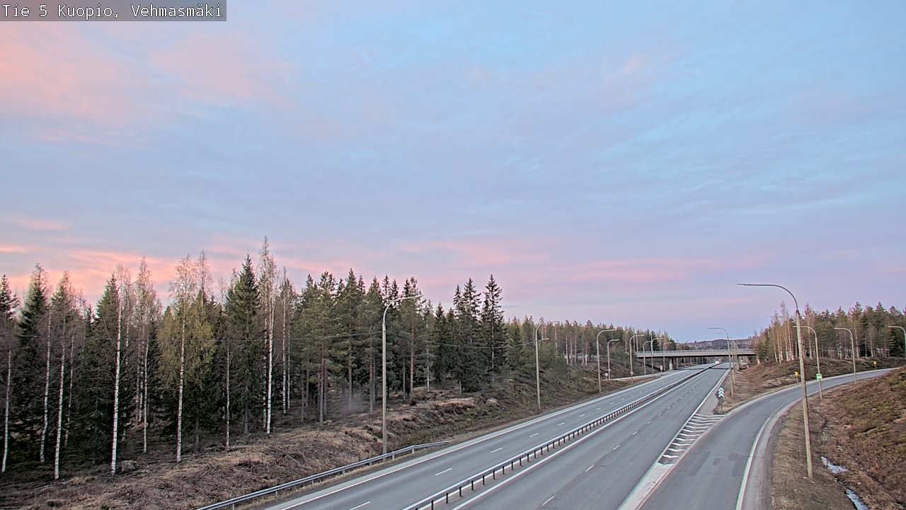 Kelikamerat Kuva Tie 5 Kuopio, Vehmasmäki, Kuopio, Pohjois-Savo