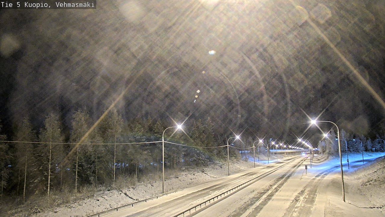 Kelikamerat Kuva Tie 5 Kuopio, Vehmasmäki, Kuopio, Pohjois-Savo