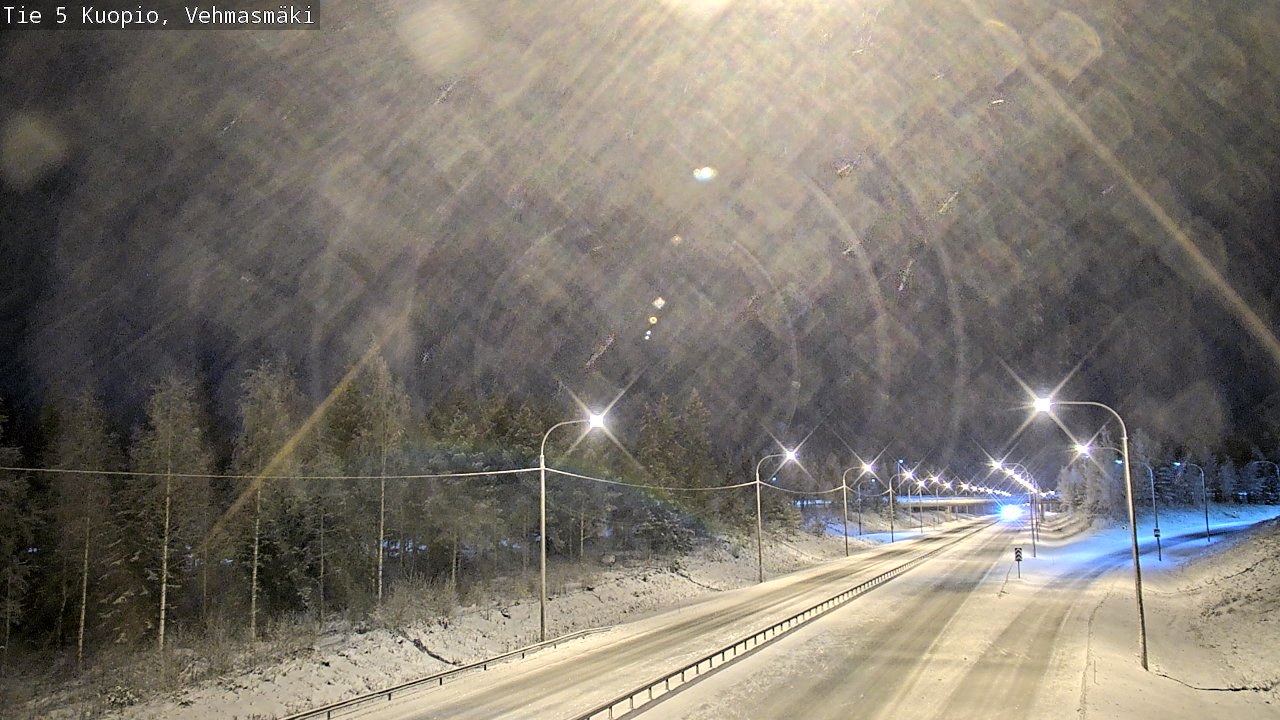 Kelikamerat Kuva Tie 5 Kuopio, Vehmasmäki, Kuopio, Pohjois-Savo