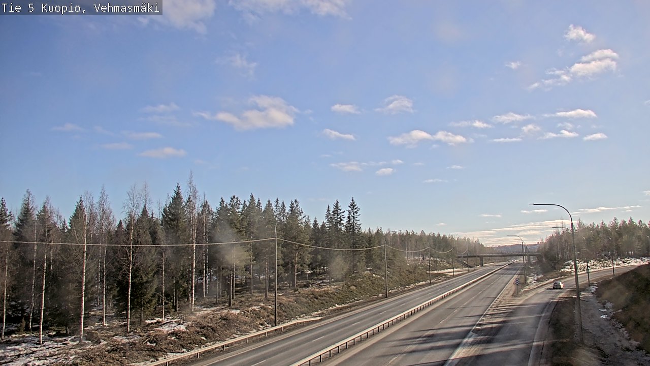 Kelikamerat Kuva Tie 5 Kuopio, Vehmasmäki, Kuopio, Pohjois-Savo