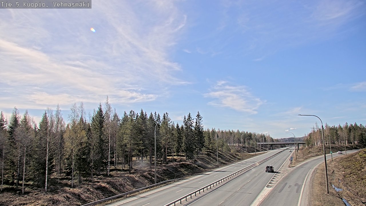 Kelikamerat Kuva Tie 5 Kuopio, Vehmasmäki, Kuopio, Pohjois-Savo
