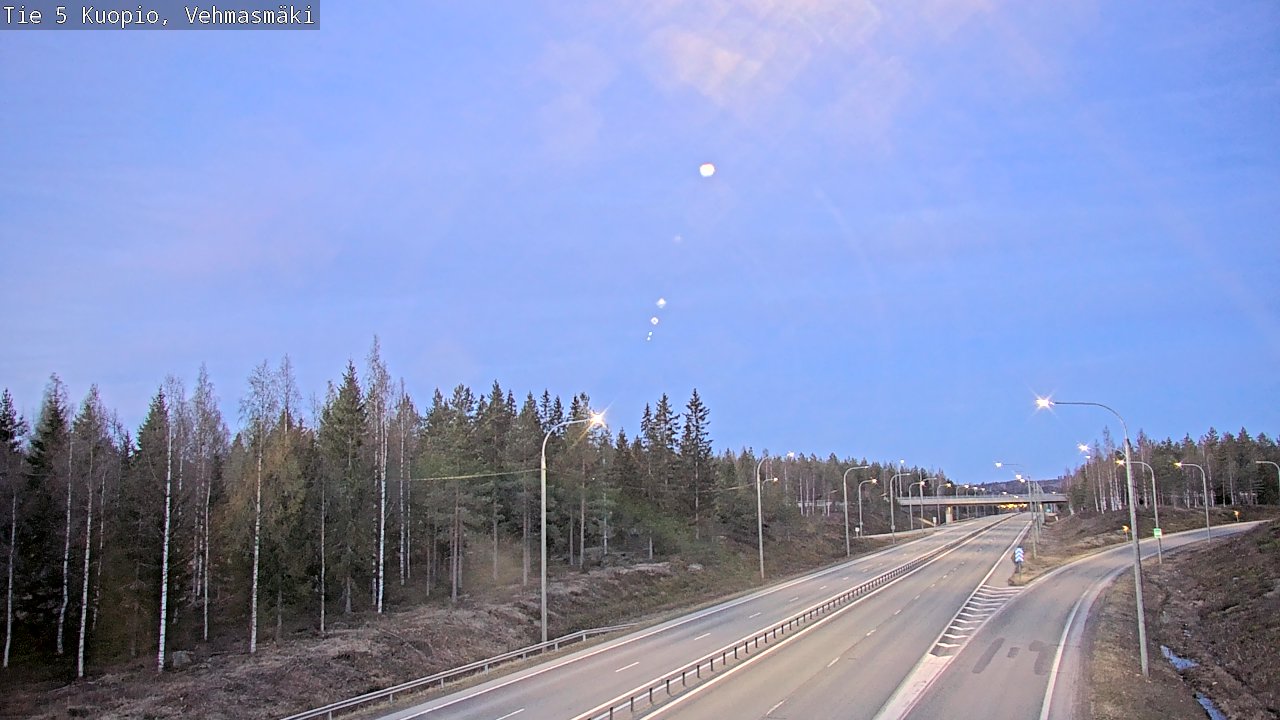 Kelikamerat Kuva Tie 5 Kuopio, Vehmasmäki, Kuopio, Pohjois-Savo