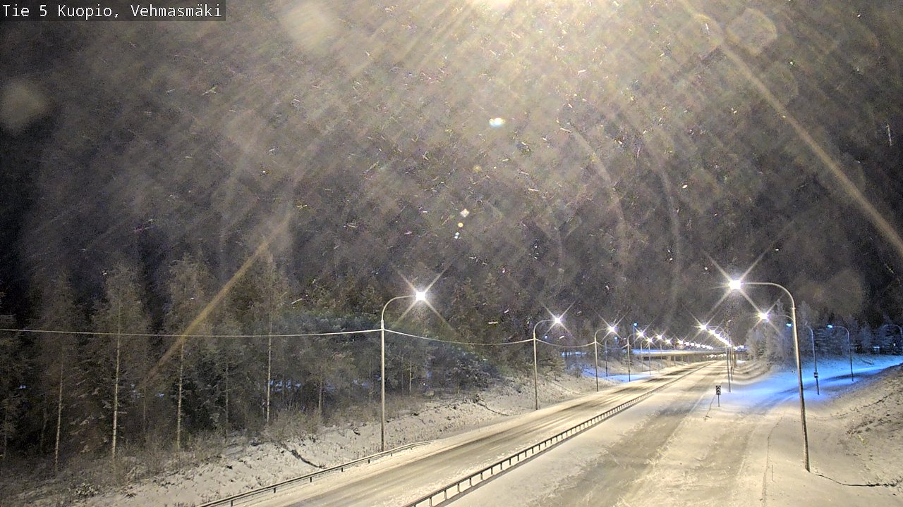 Kelikamerat Kuva Tie 5 Kuopio, Vehmasmäki, Kuopio, Pohjois-Savo