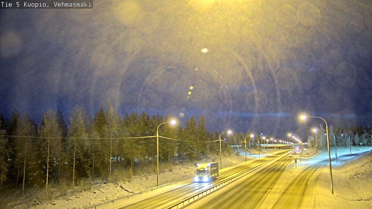 Kelikamerat Kuva Tie 5 Kuopio, Vehmasmäki, Kuopio, Pohjois-Savo